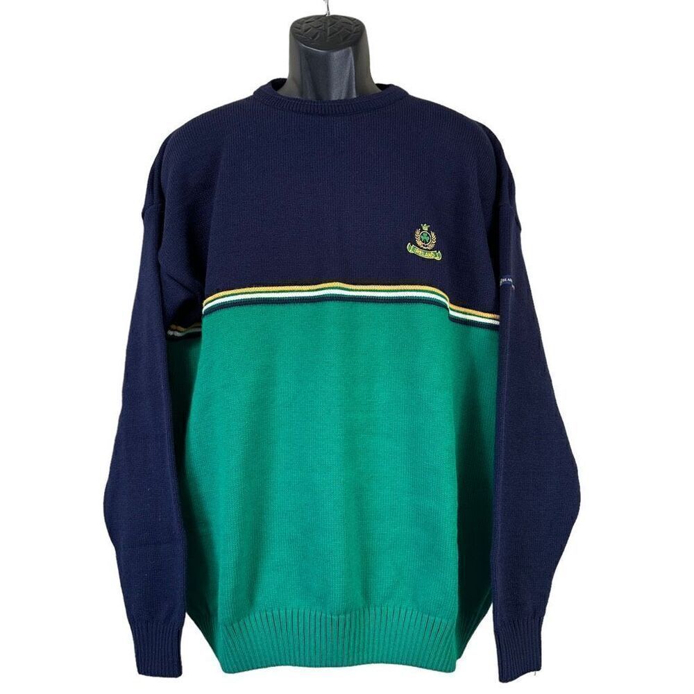 Vintage Blarney Castle Designs Irish Themed Sweater NWT Men’s Size XXL